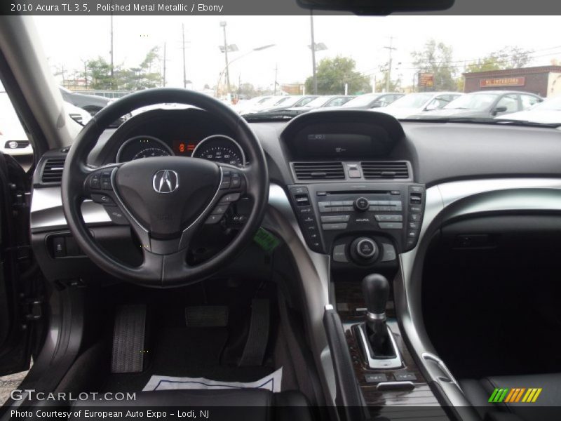 Polished Metal Metallic / Ebony 2010 Acura TL 3.5