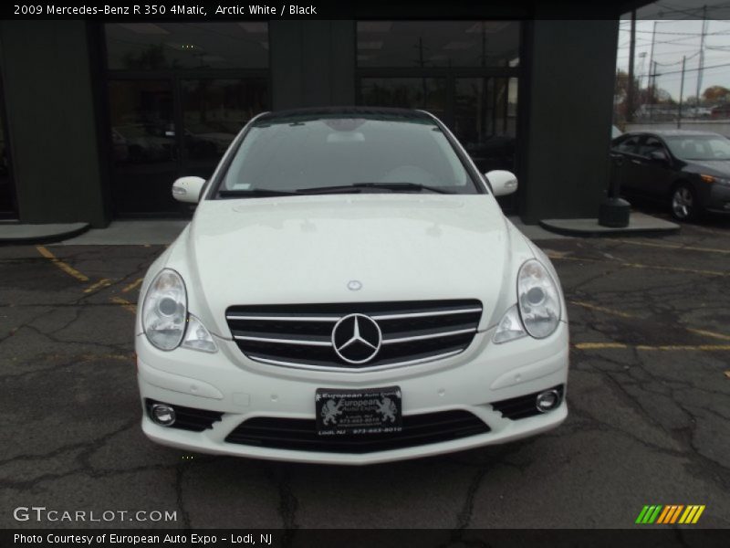 Arctic White / Black 2009 Mercedes-Benz R 350 4Matic