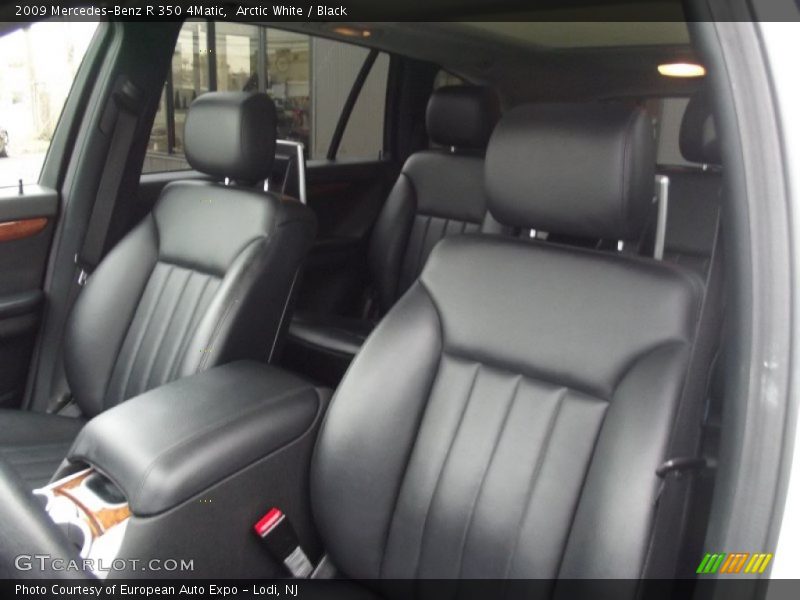 Arctic White / Black 2009 Mercedes-Benz R 350 4Matic
