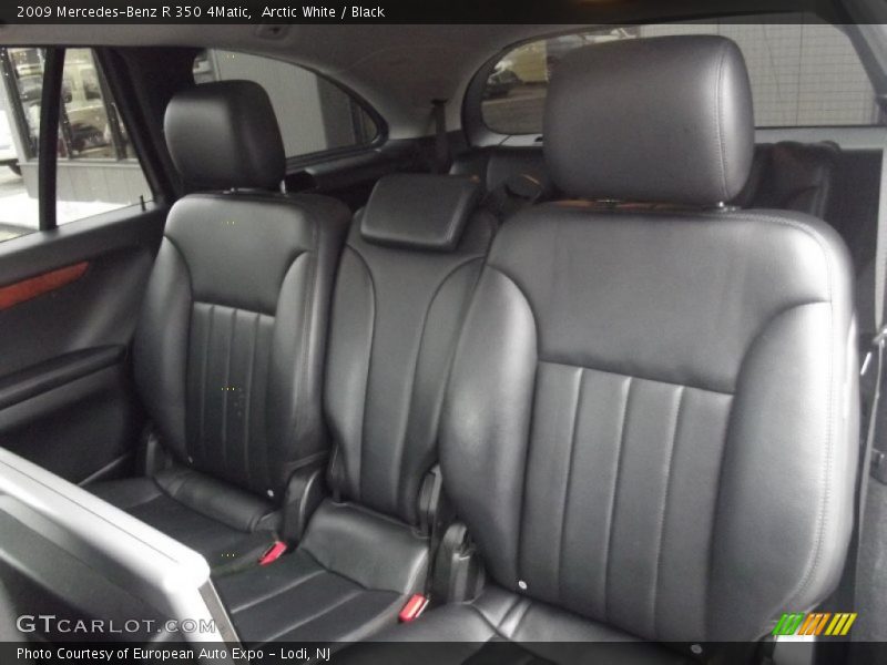 Arctic White / Black 2009 Mercedes-Benz R 350 4Matic
