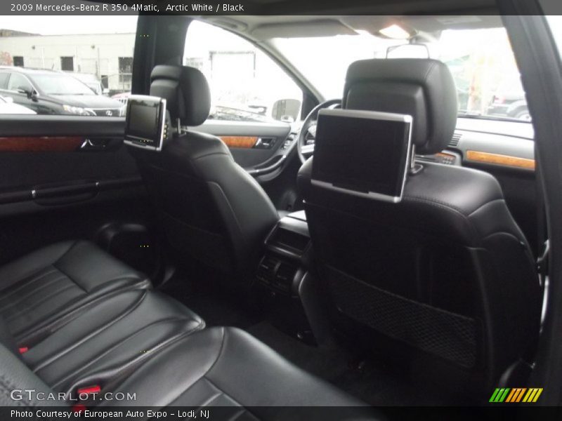 Arctic White / Black 2009 Mercedes-Benz R 350 4Matic