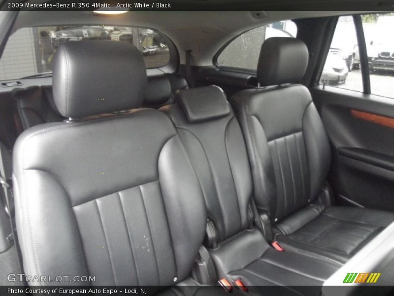 Arctic White / Black 2009 Mercedes-Benz R 350 4Matic