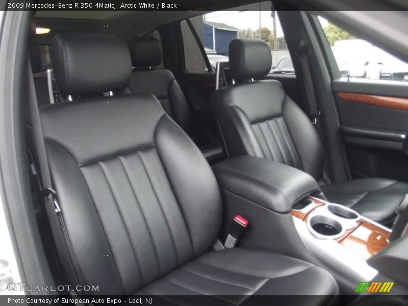 Arctic White / Black 2009 Mercedes-Benz R 350 4Matic