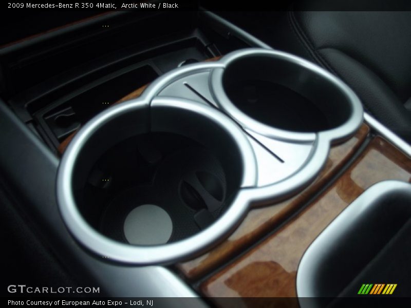 Arctic White / Black 2009 Mercedes-Benz R 350 4Matic