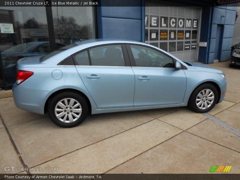 Ice Blue Metallic / Jet Black 2011 Chevrolet Cruze LT