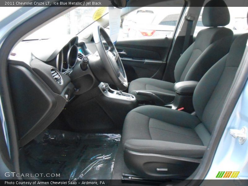 Ice Blue Metallic / Jet Black 2011 Chevrolet Cruze LT