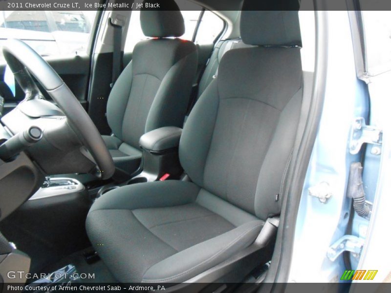 Ice Blue Metallic / Jet Black 2011 Chevrolet Cruze LT