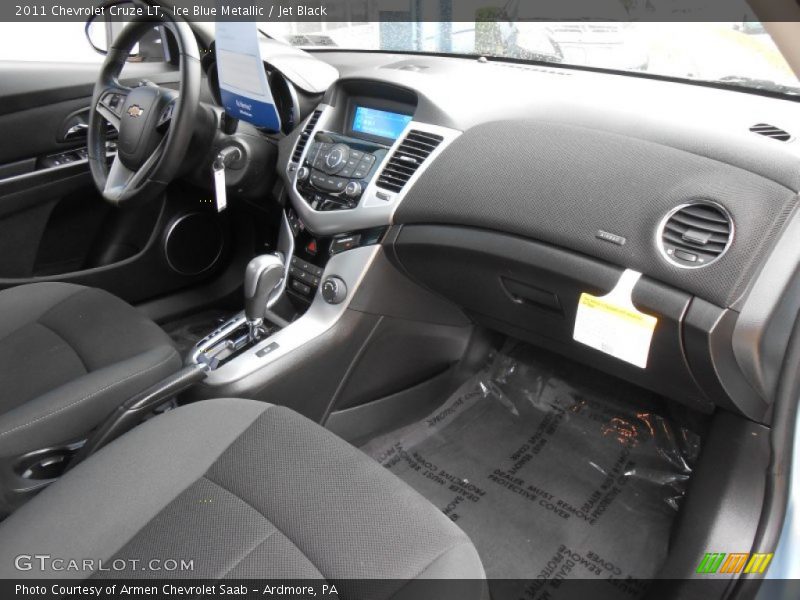 Ice Blue Metallic / Jet Black 2011 Chevrolet Cruze LT