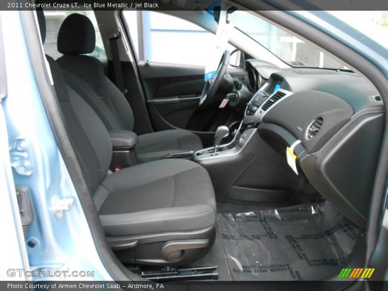 Ice Blue Metallic / Jet Black 2011 Chevrolet Cruze LT