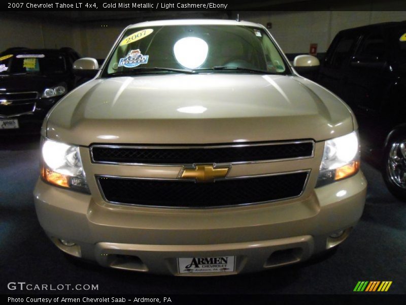 Gold Mist Metallic / Light Cashmere/Ebony 2007 Chevrolet Tahoe LT 4x4