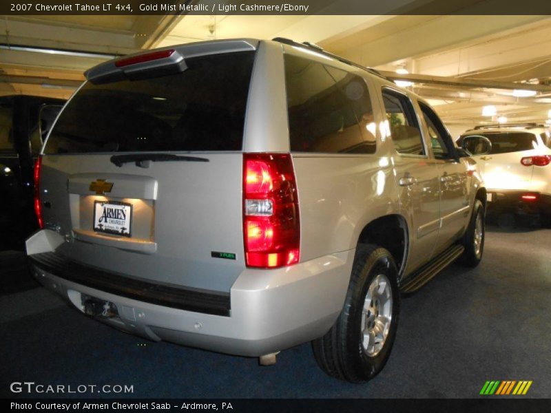 Gold Mist Metallic / Light Cashmere/Ebony 2007 Chevrolet Tahoe LT 4x4