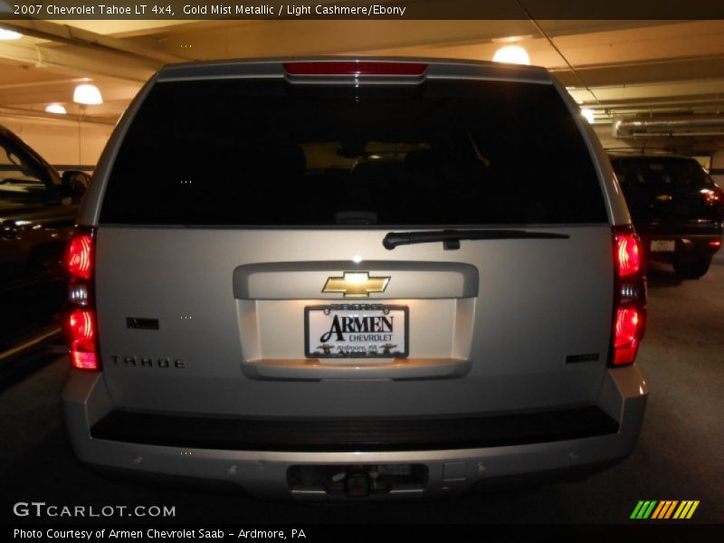 Gold Mist Metallic / Light Cashmere/Ebony 2007 Chevrolet Tahoe LT 4x4
