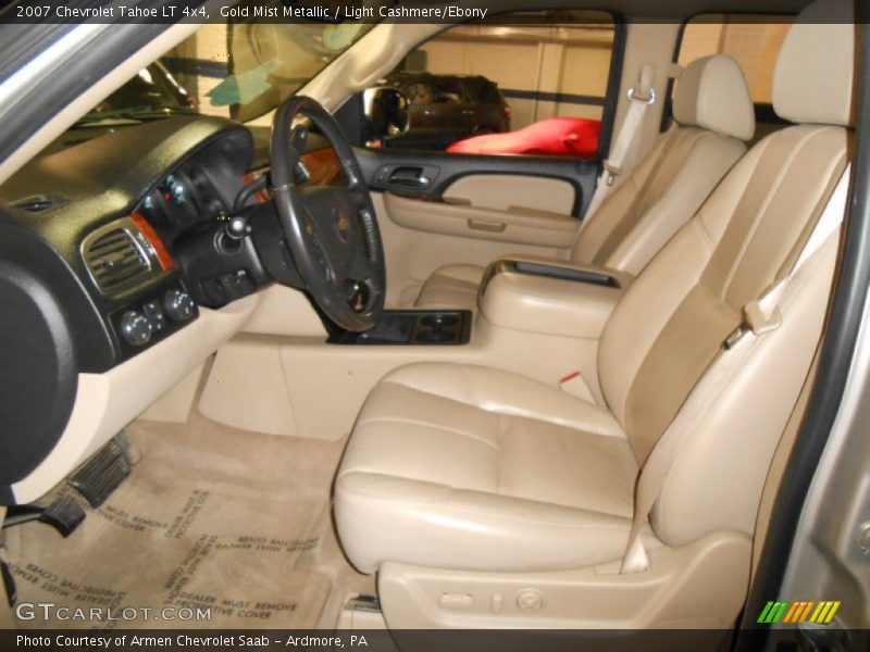 Gold Mist Metallic / Light Cashmere/Ebony 2007 Chevrolet Tahoe LT 4x4