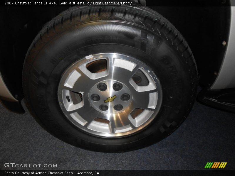 Gold Mist Metallic / Light Cashmere/Ebony 2007 Chevrolet Tahoe LT 4x4