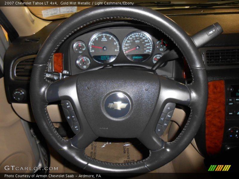 Gold Mist Metallic / Light Cashmere/Ebony 2007 Chevrolet Tahoe LT 4x4