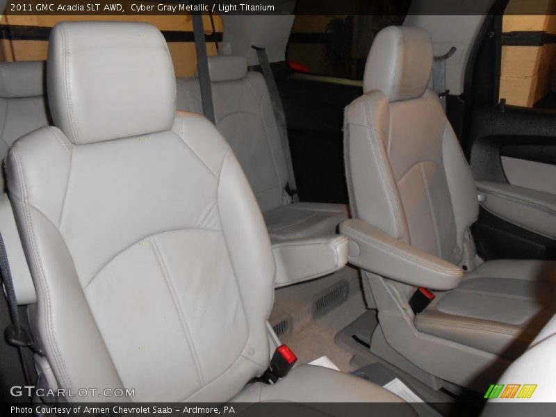 Cyber Gray Metallic / Light Titanium 2011 GMC Acadia SLT AWD