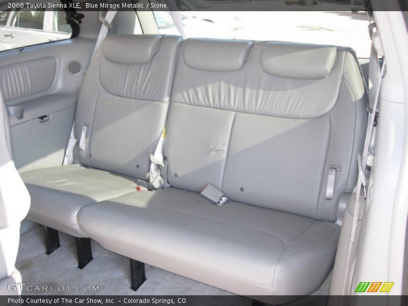 Blue Mirage Metallic / Stone 2008 Toyota Sienna XLE