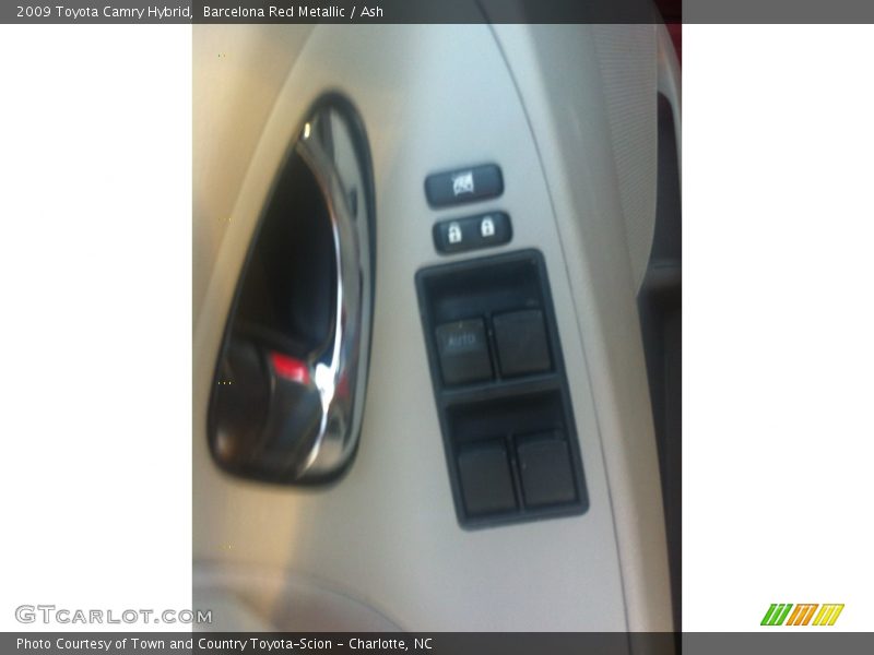 Barcelona Red Metallic / Ash 2009 Toyota Camry Hybrid