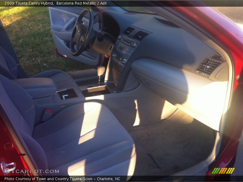 Barcelona Red Metallic / Ash 2009 Toyota Camry Hybrid