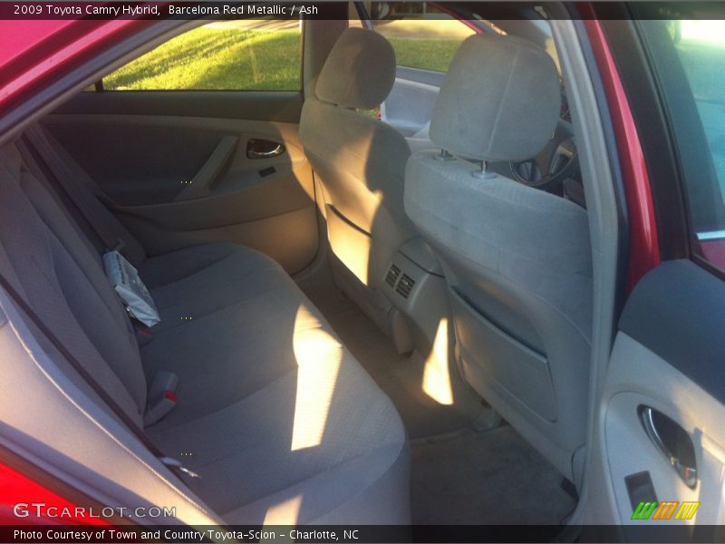 Barcelona Red Metallic / Ash 2009 Toyota Camry Hybrid