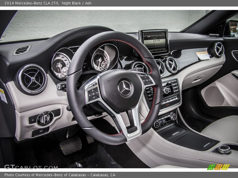 Dashboard of 2014 CLA 250