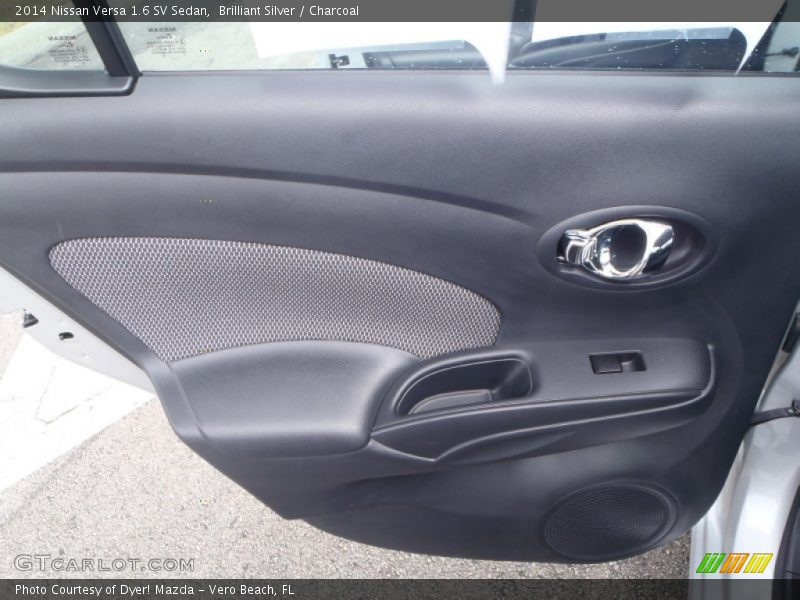 Brilliant Silver / Charcoal 2014 Nissan Versa 1.6 SV Sedan