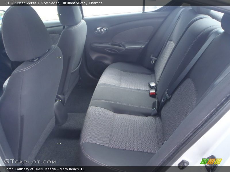 Brilliant Silver / Charcoal 2014 Nissan Versa 1.6 SV Sedan