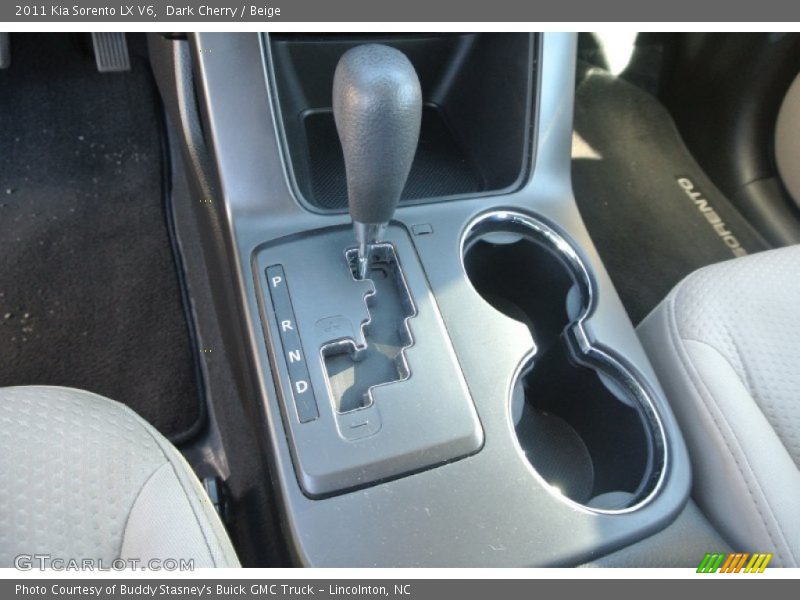 Dark Cherry / Beige 2011 Kia Sorento LX V6