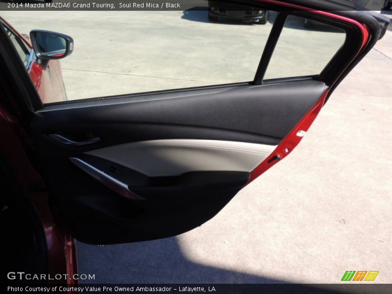 Soul Red Mica / Black 2014 Mazda MAZDA6 Grand Touring