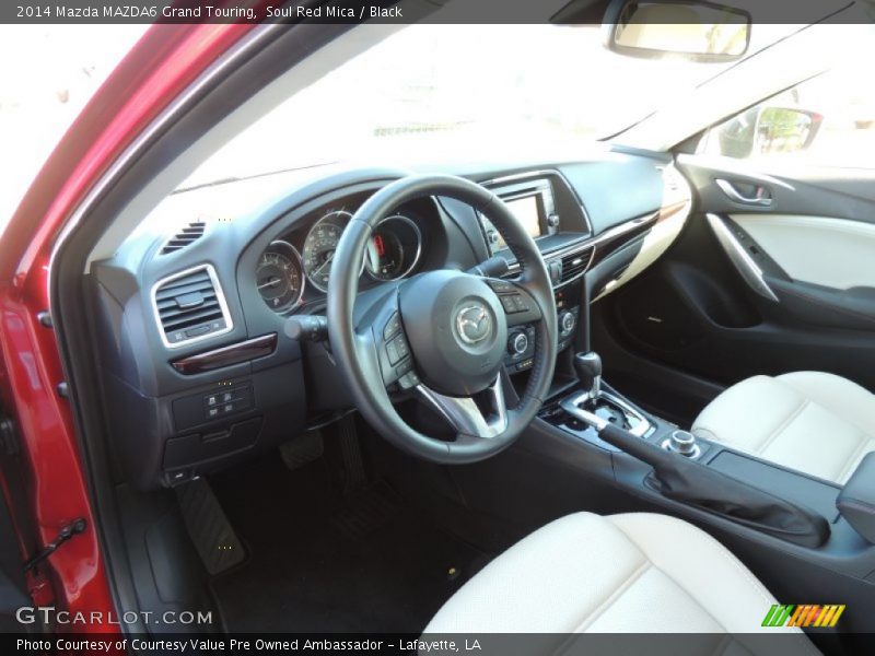 Soul Red Mica / Black 2014 Mazda MAZDA6 Grand Touring
