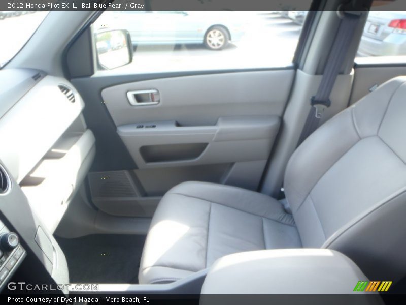 Bali Blue Pearl / Gray 2012 Honda Pilot EX-L
