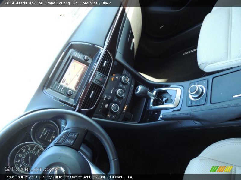 Soul Red Mica / Black 2014 Mazda MAZDA6 Grand Touring
