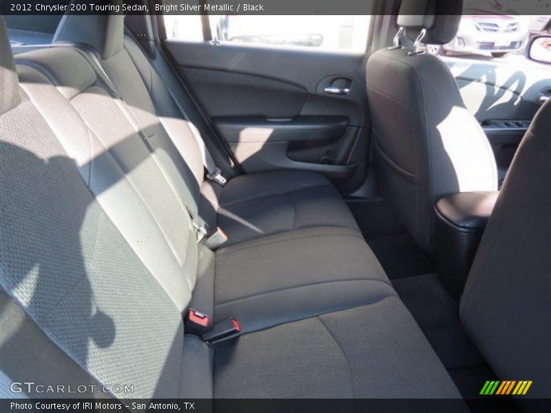 Bright Silver Metallic / Black 2012 Chrysler 200 Touring Sedan