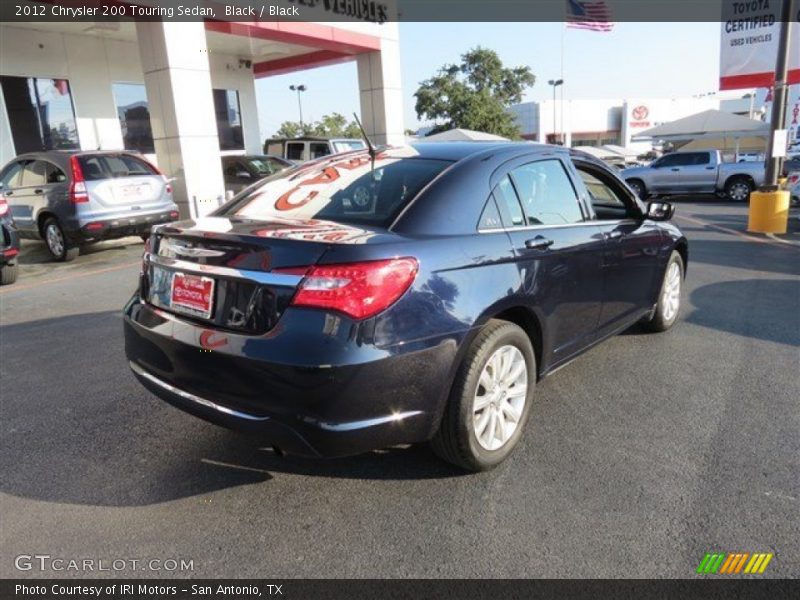 Black / Black 2012 Chrysler 200 Touring Sedan
