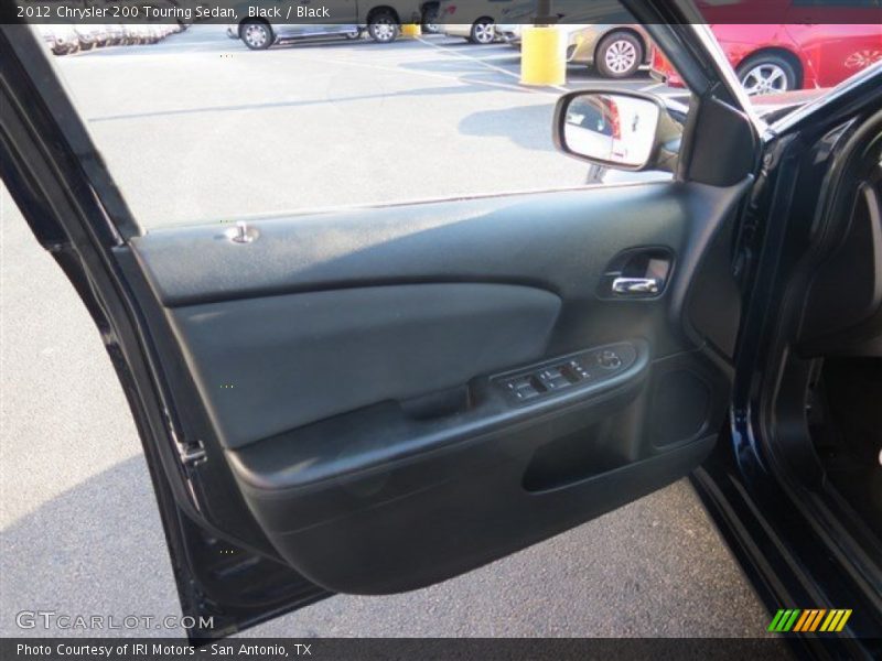 Black / Black 2012 Chrysler 200 Touring Sedan