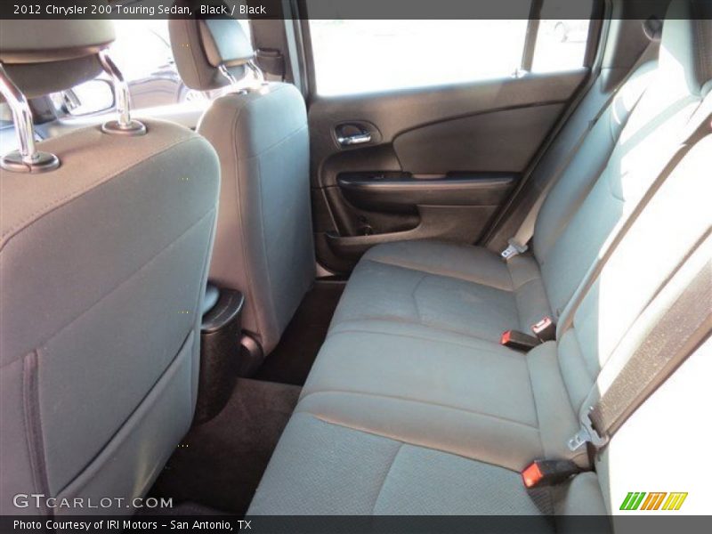 Black / Black 2012 Chrysler 200 Touring Sedan