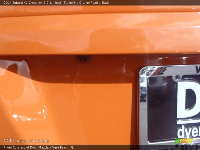 Tangerine Orange Pearl / Black 2014 Subaru XV Crosstrek 2.0i Limited