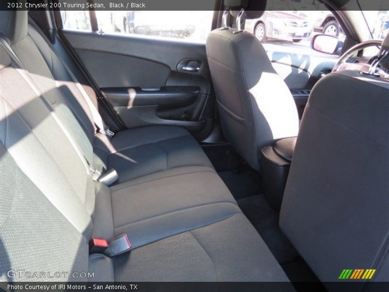 Black / Black 2012 Chrysler 200 Touring Sedan