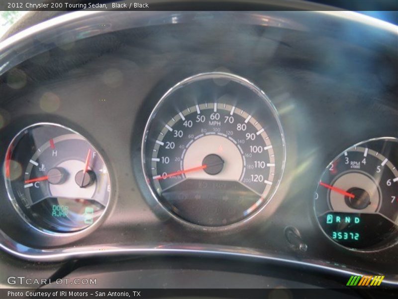 Black / Black 2012 Chrysler 200 Touring Sedan