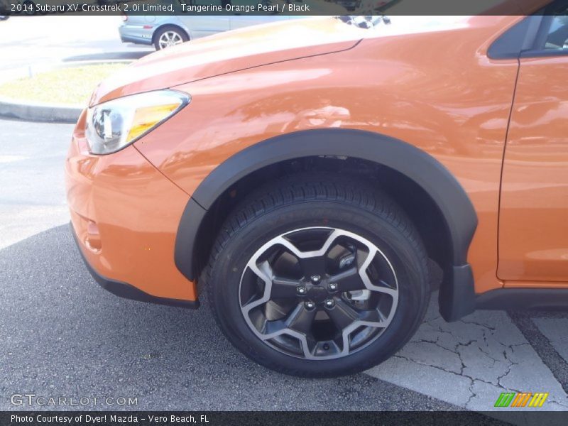 Tangerine Orange Pearl / Black 2014 Subaru XV Crosstrek 2.0i Limited