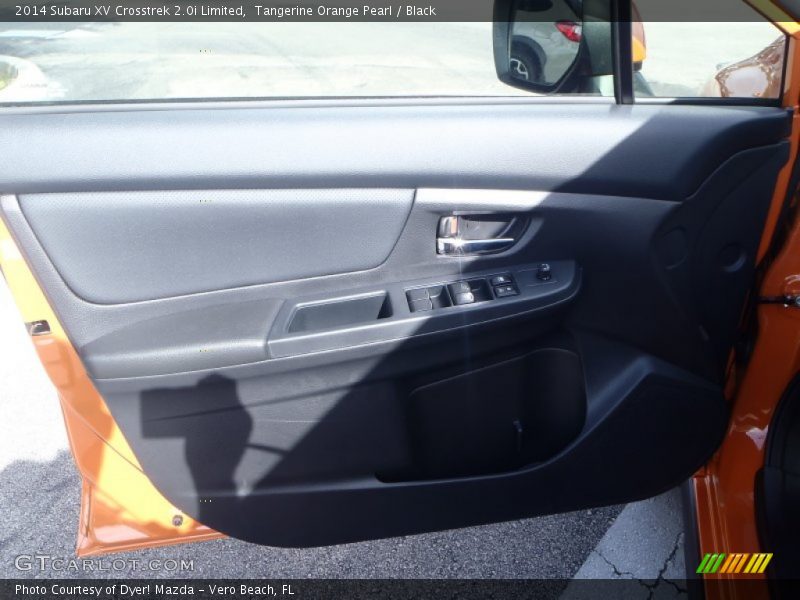 Tangerine Orange Pearl / Black 2014 Subaru XV Crosstrek 2.0i Limited