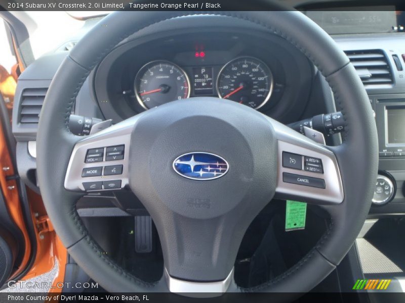 Tangerine Orange Pearl / Black 2014 Subaru XV Crosstrek 2.0i Limited