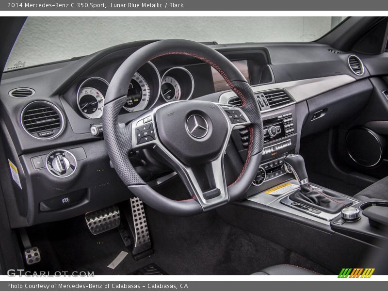 Dashboard of 2014 C 350 Sport