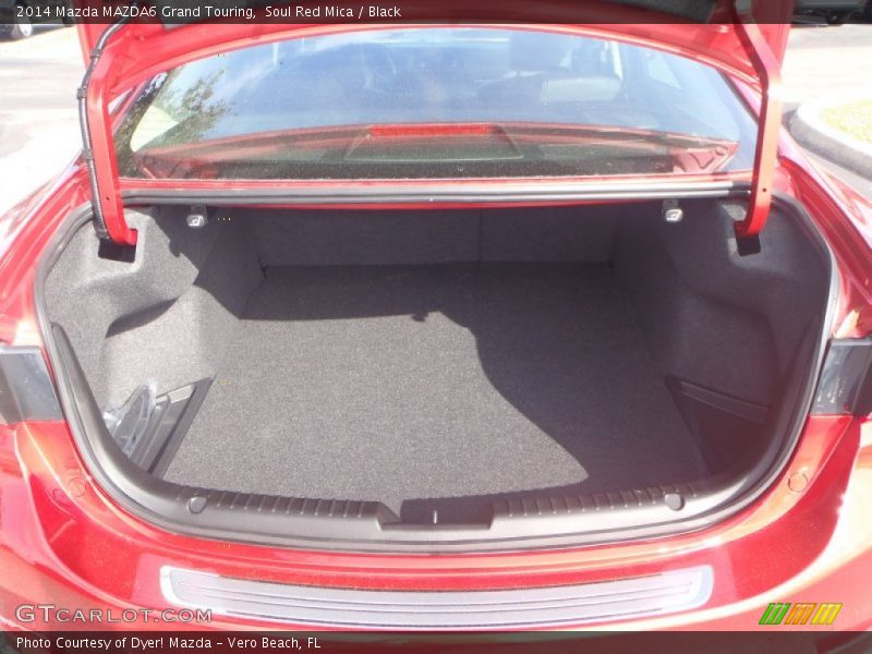 Soul Red Mica / Black 2014 Mazda MAZDA6 Grand Touring