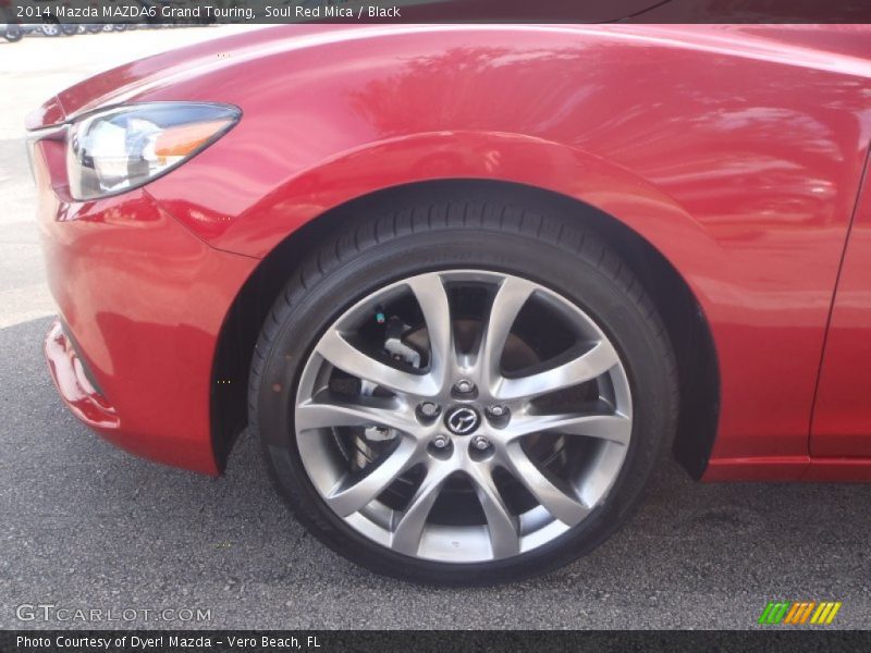 Soul Red Mica / Black 2014 Mazda MAZDA6 Grand Touring