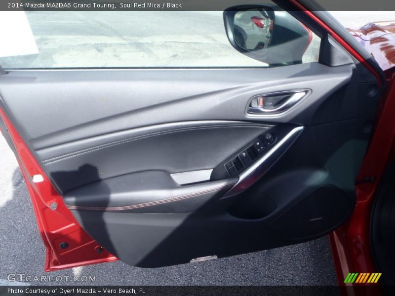 Soul Red Mica / Black 2014 Mazda MAZDA6 Grand Touring