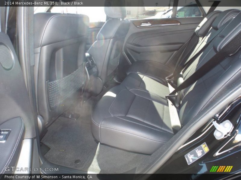 Black / Black 2014 Mercedes-Benz ML 350