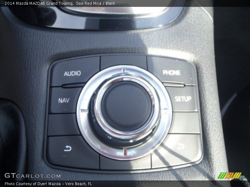 Soul Red Mica / Black 2014 Mazda MAZDA6 Grand Touring