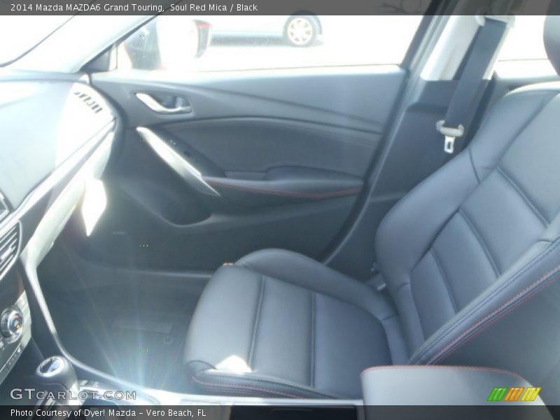 Soul Red Mica / Black 2014 Mazda MAZDA6 Grand Touring