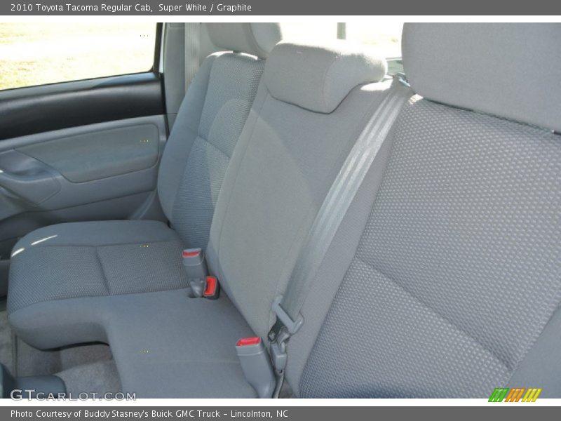 Super White / Graphite 2010 Toyota Tacoma Regular Cab